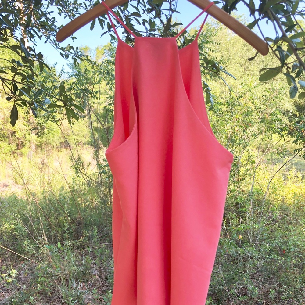 Flowy coral tank top - Picture 2 of 5